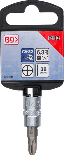 BGS technic Bitfej 1/4" PH3 (BGS 2489)