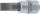 BGS technic Bitfej 1/4" lapos, 7mm (BGS 2496)