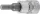 BGS technic Imbusz bitfej 1/4" 4mm (BGS 2498)