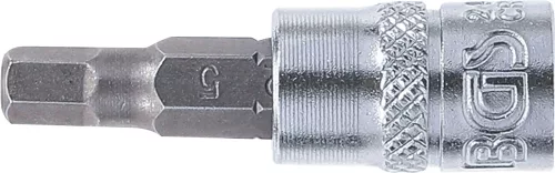 BGS technic Imbusz bitfej 1/4" 5mm (BGS 2499)