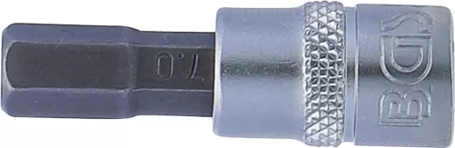 BGS technic Imbusz bitfej 1/4" 7mm (BGS 2501)