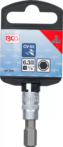 BGS technic Imbusz bitfej 1/4" 8mm (BGS 2502)
