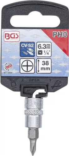 BGS technic Bitfej 1/4" PH0 (BGS 2504)