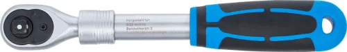 BGS technic Racsnis hajtókar teleszkópos kivitelben, 3/8”, 240–345 mm, 72 fog  (25121)