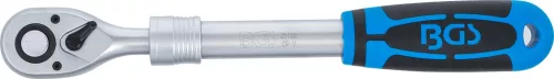BGS technic Racsnis hajtókar teleszkópos kivitelben, 1/2”, 305–445 mm, 72 fog (25122)