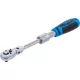 BGS technic Racsnis hajtókar teleszkópos és billenthető fejjel, 1/4”, 210–250 mm, 72 fog (25125)