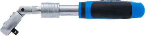 BGS technic Racsnis hajtókar teleszkópos és billenthető fejjel, 1/4”, 210–250 mm, 72 fog (25125)