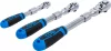 BGS technic Racsnis kulcs készlet | kihúzható, hajlítható | 6,3 mm (1/4") - 10 mm (3/8") - 12,5 mm (1/2") | 3 darabos (25128)