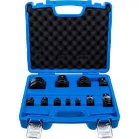   BGS technic Ütvecsavarozó adapter- és kardáncsukló készlet 1/4”–1”, 11 részes, króm-molibdén acél (BGS 25140)