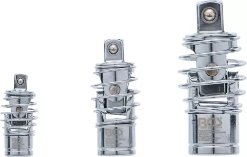 BGS technic 3 részes univerzális csukló adapter készlet, 1/4"-3/8"-1/2" (BGS 252)