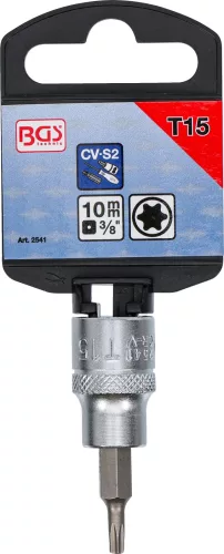 BGS technic Torx bitfej 3/8" nem fúrt, T15 (BGS 2541)
