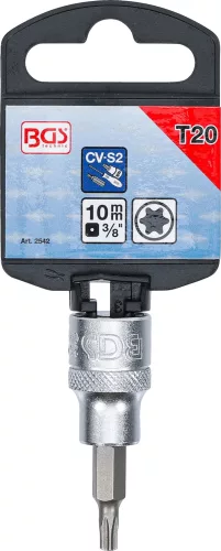 BGS technic Torx bitfej 3/8" nem fúrt, T20 (BGS 2542)