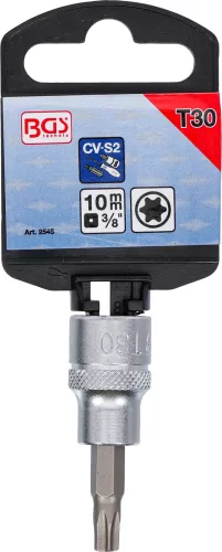 BGS technic Torx bitfej 3/8" nem fúrt, T30 (BGS 2545)