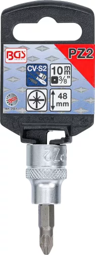 BGS technic PZ-típusú bitfej 3/8" #2 (BGS 2551)