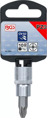 BGS technic PZ-típusú bitfej 3/8" #3 (BGS 2552)