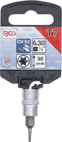 BGS technic Torx bitfej 1/4" T7 (BGS 2557)