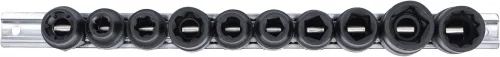 BGS technic Speciális dugókulcs készlet 10 db-os személygépkocsikhoz /3 - 5 - 6 - 10 szögű/ (BGS 2560)