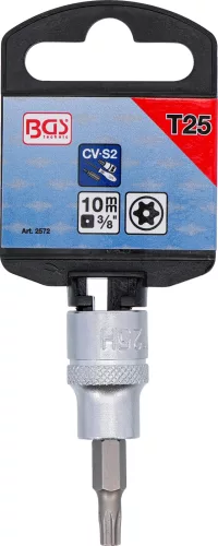 BGS technic Torx bitfej 3/8" fúrt, T25 (BGS 2572)