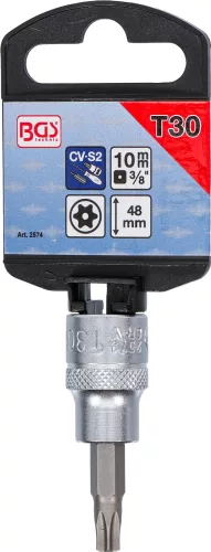 BGS technic Torx bitfej 3/8" fúrt, T30 (BGS 2574)