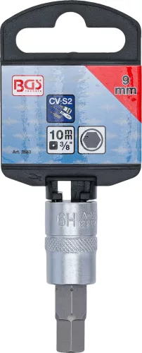 BGS technic Imbusz kulcs 9 mm, 3/8" befogás (BGS 2583)