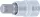 BGS technic Bitfej, 3/8", Spline típusú 12mm (BGS 2587)