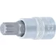 BGS technic Bitfej, 3/8", Spline típusú 12mm (BGS 2587)