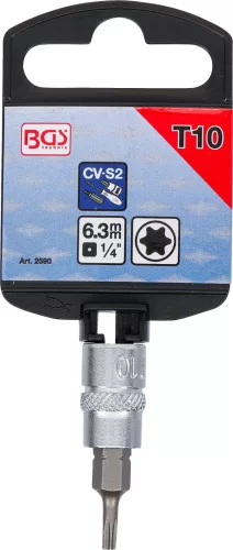BGS technic Torx bitfej 1/4" T10 (BGS 2590)