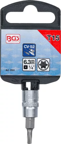 BGS technic Torx bitfej 1/4" T15 (BGS 2591)
