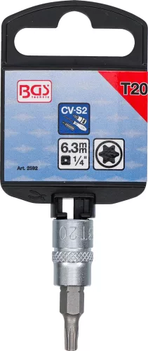 BGS technic Torx bitfej 1/4" T20 (BGS 2592)