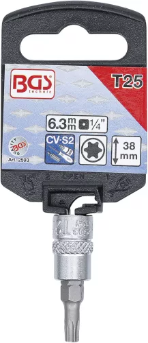 BGS technic Torx bitfej 1/4" T25 (BGS 2593)