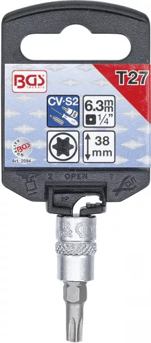 BGS technic Torx bitfej 1/4" T27 (BGS 2594)