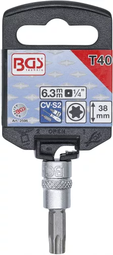 BGS technic Torx bitfej 1/4" T40 (BGS 2596)