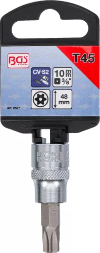 BGS technic Torx bitfej 3/8" fúrt, T45 (BGS 2597)