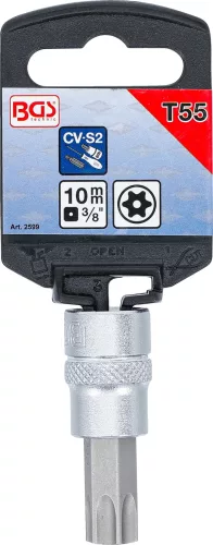 BGS technic Torx bitfej 3/8" fúrt, T55 (BGS 2599)