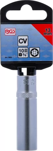 BGS technic 3/8" "Super Lock" hosszított dugókulcs, 13 mm (BGS 2603)
