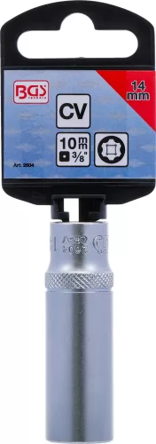 BGS technic 3/8" "Super Lock" hosszított dugókulcs, 14 mm (BGS 2604)