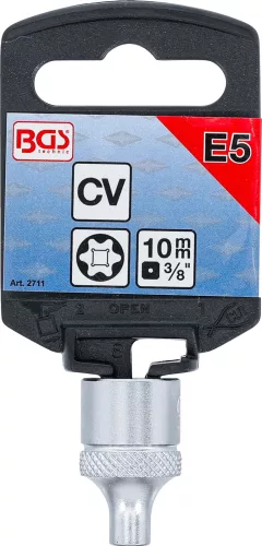 BGS technic Dugókulcs E5, 3/8" (BGS 2711)