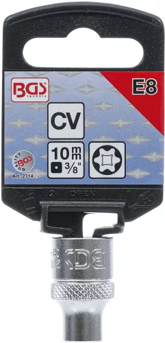 BGS technic Dugókulcs E8, 3/8" (BGS 2714)