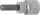 BGS technic Zoll-os Imbusz bitfej 3/8", méret: 9/32"-os (BGS 2730)