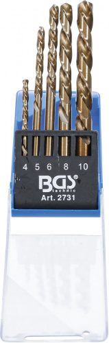 BGS technic Fúrószár készlet 5 db-os, bal vágóéllel /bal forgásirány/ (BGS 2731)