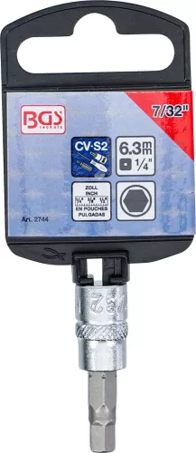 BGS technic Imbusz kulcs 7/32", 1/4" csatlakozás (BGS 2744)