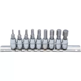   BGS technic Imbusz bitfej készlet colos méretekkel, 1/4”, 3/32”–3/8”, 9 részes (BGS 2749)