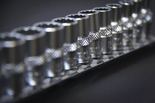 BGS technic Dugókulcsfej készlet colos tizenkétlapú fejekkel, 1/4”, 5/32”–9/16”, 12 részes (BGS 2755)