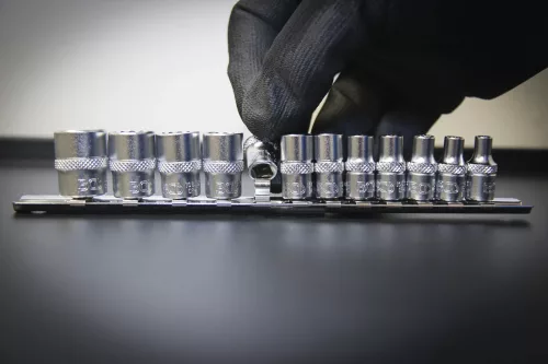 BGS technic Dugókulcsfej készlet colos tizenkétlapú fejekkel, 1/4”, 5/32”–9/16”, 12 részes (BGS 2755)