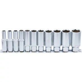  BGS technic Dugókulcsfej készlet hosszú colos hatszög fejekkel, 3/8”, 5/16”–7/8”, 11 részes (BGS 2756)