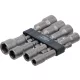 BGS technic Dugókulcsfej készlet fúrógéphez, tartómágnessel, 1/4” hatszög befogással, 6–13 mm, 8 részes (BGS 2758)
