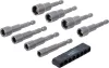 BGS technic Dugókulcsfej készlet fúrógéphez, tartómágnessel, 1/4” hatszög befogással, 6–13 mm, 8 részes (BGS 2758)