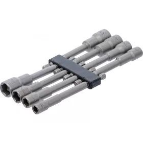   BGS technic 8 részes extra hosszú dugókulcs készlet, fúrógépbe fogható 6 oldalú szárral, 6 - 13 mm (BGS 2759)