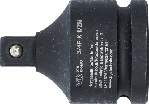 BGS technic Levegős adapter 3/4"-1/2" (BGS 275)