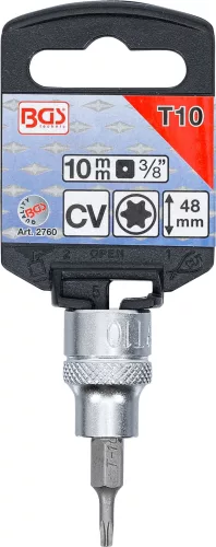 BGS technic Torx kulcs T10, 3/8" (BGS 2760)